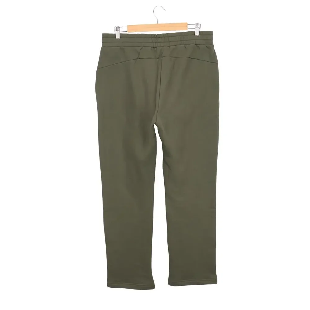 NWOT American Giant Men's Straight Cotton Sweatpant Deep Olive Size Large